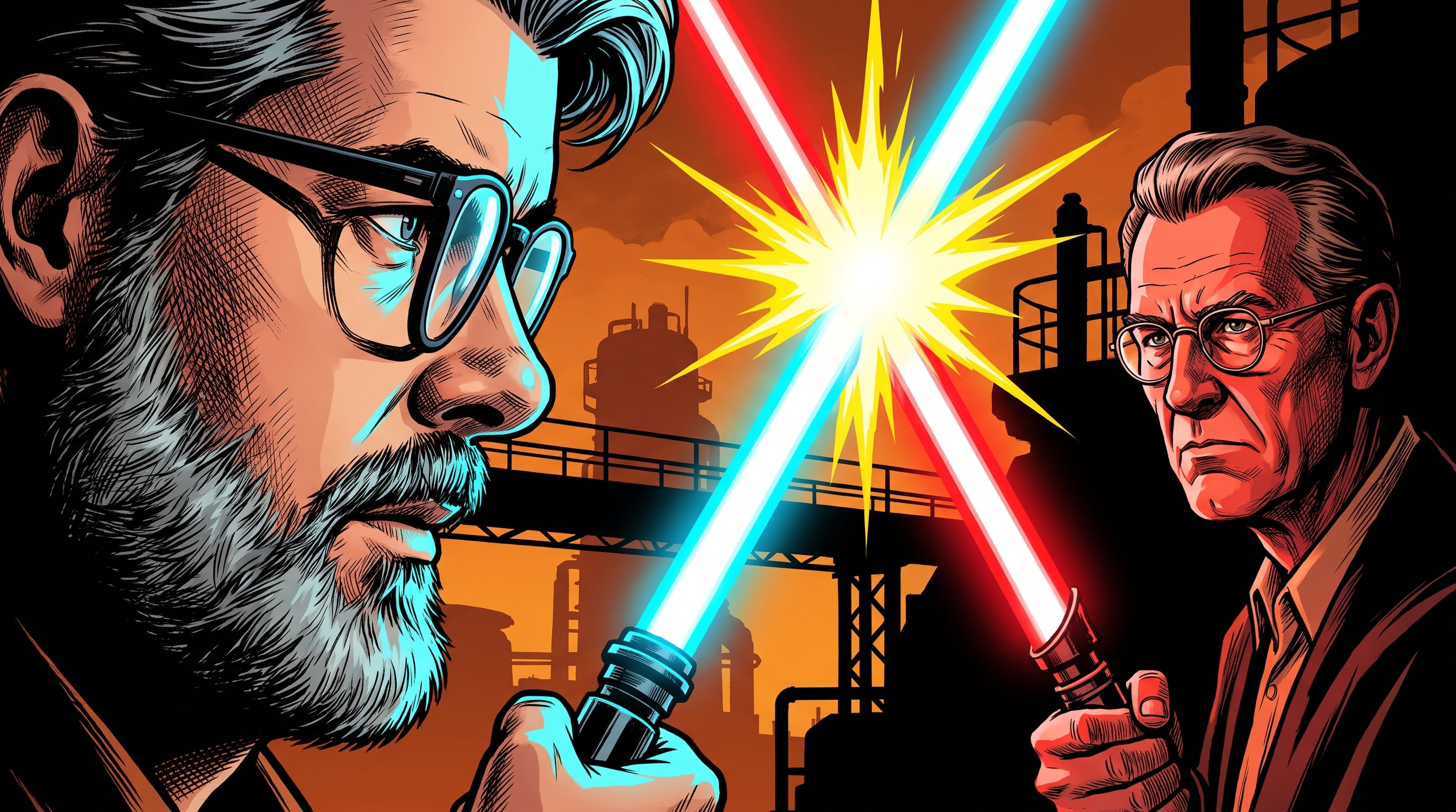 George Lucas rechazó asumir el control del negocio de papelería que su padre fundó en Modesto, California (Imagen Ilustrativa Infobae)