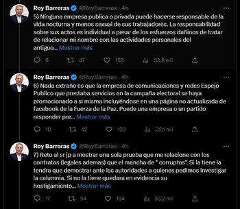 Roy Barreras le responde a