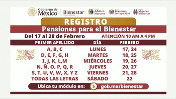 Lanzan convocatoria de registro a
