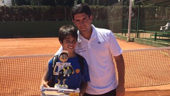 Kiko Navarro y Carlos Alcaraz.