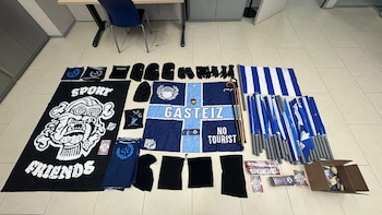 La Policía Nacional frustra una pelea pactada entre cerca de 130 ultras del Racing y del Alavés