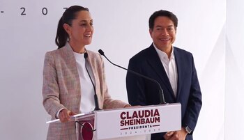 La morenista estuvo acompañada de