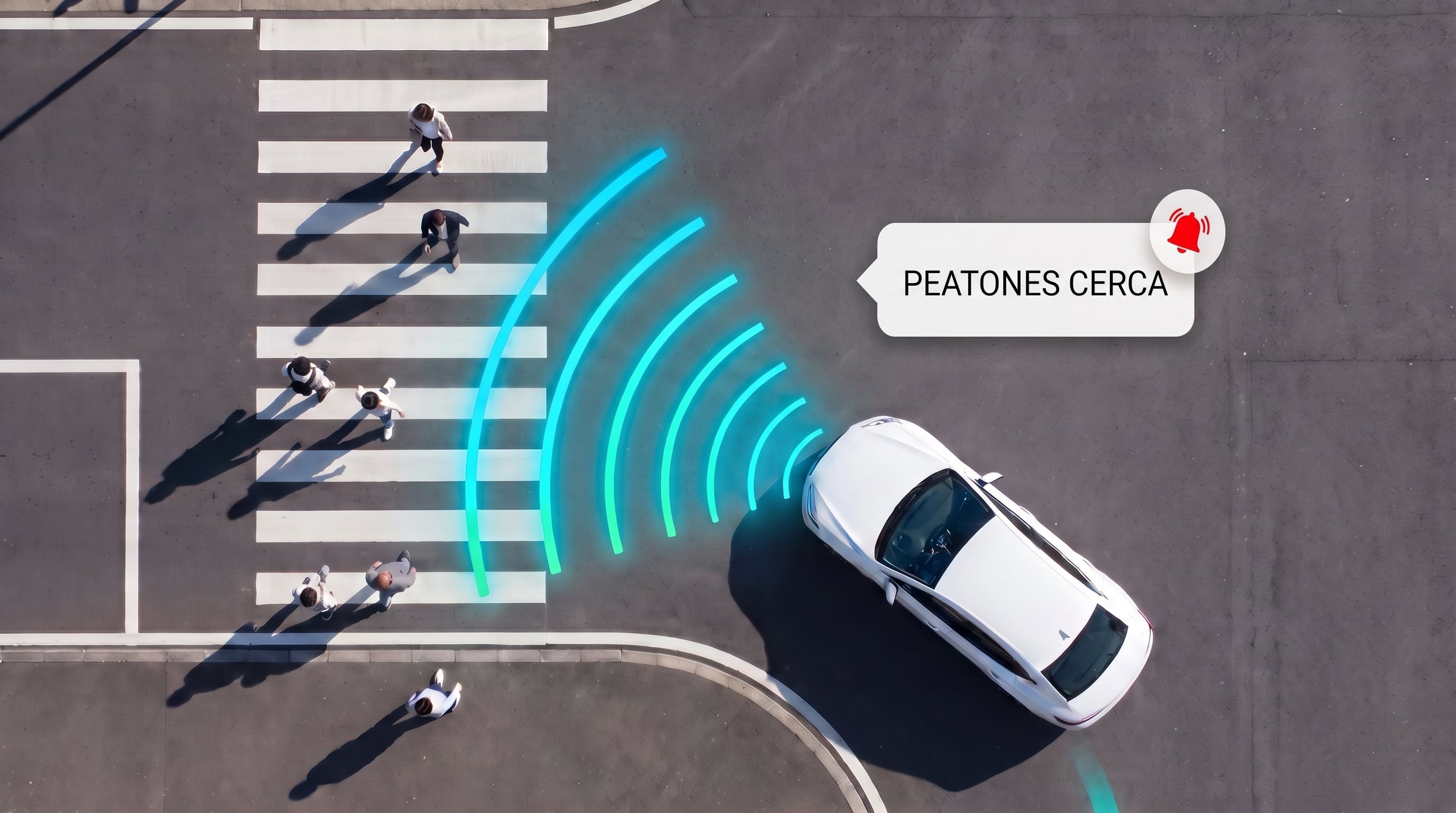 CW-Net incorpora explicaciones causales fieles, como la proximidad a un vehículo detenido o a un ciclista, para justificar cada maniobra del automóvil (Imagen Ilustrativa Infobae)