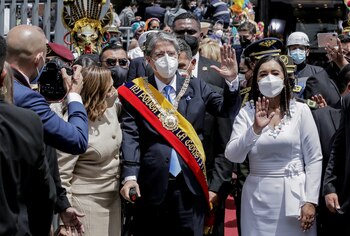 El presidente de Ecuador, Guillermo