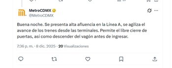 (X/ @MetroCDMX)