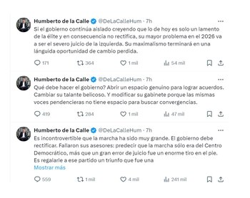 El senador Humberto de la