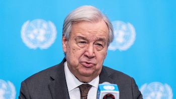 Guterres alerta del aumento de víctimas civiles por los ataques contra Kiev y pide frenar la escalada