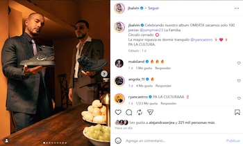 El modelo especial de las Jordan Brand alusivas a 'Omerta' será limitada a únicamente 100 pares de zapatillas - crédito @jbalvin/Instagram