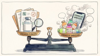 Péptidos y bienestar, la diferencia entre un medicamento estudiado y una promesa experimental