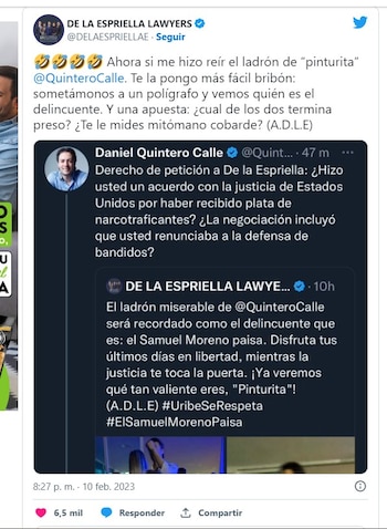 El alcalde de Medellín Daniel