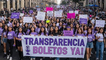 Las fanáticas del grupo de