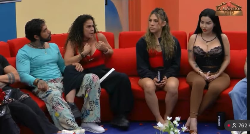Niurka se retiró del reality junto con su pareja, Bruno. (Captura de pantalla La Mansión VIP)