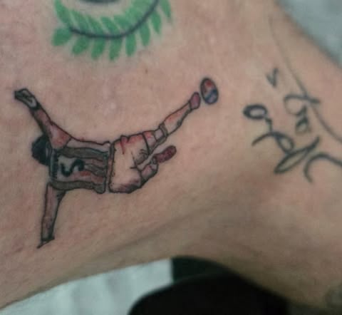 Así quedó el tatuaje (IG/adriaguilera82)