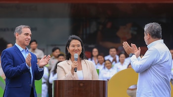 Keiko Fujimori resalta inversión privada de US$ 1.000 millones y pide al empresariado “que crean en el Perú, que apuesten por él”