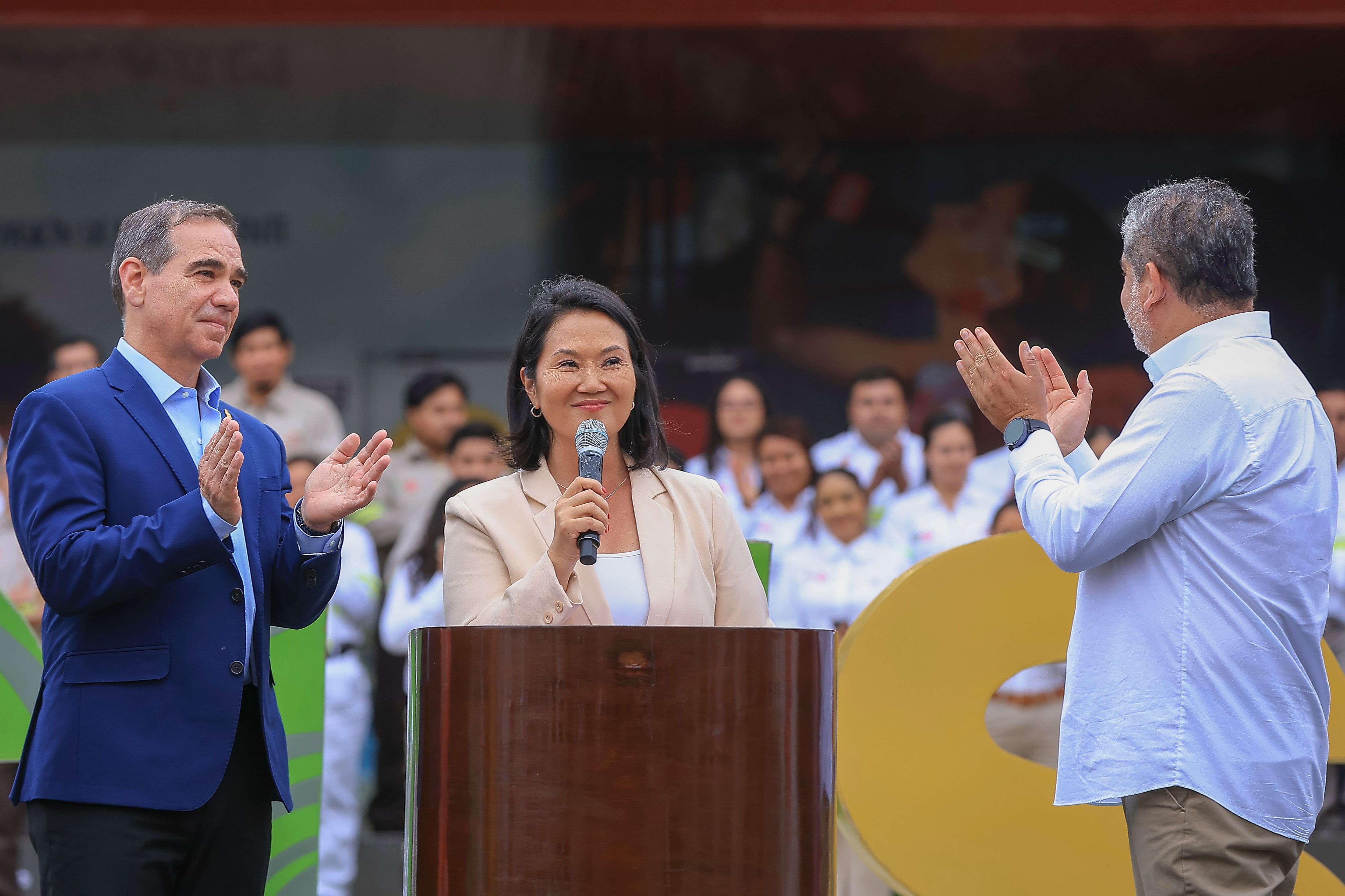 Keiko Fujimori destaca inversión privada de 1.000 millones en Perú