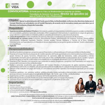 Convocatoria laboral del Ministerio de