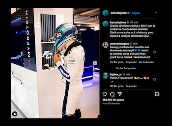 La publicación de Franco