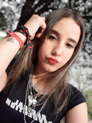 Lara estaba festejando Año Nuevo