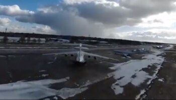 Drone que sería de partisanos