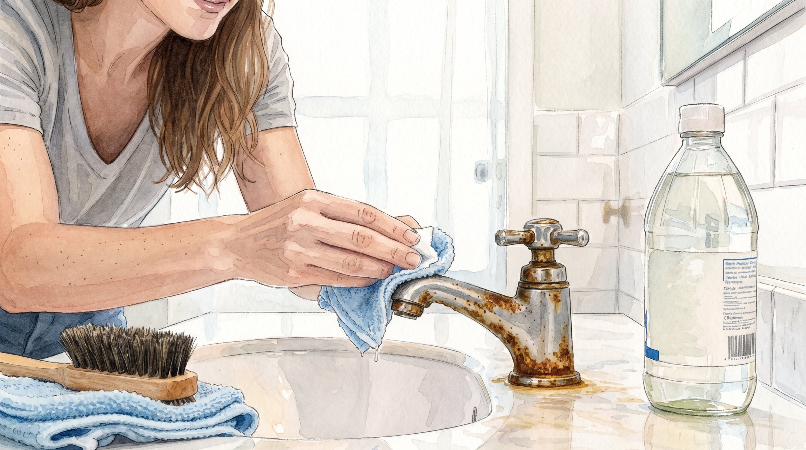 Cómo eliminar el sarro de las canillas del baño de manera efectiva y casera