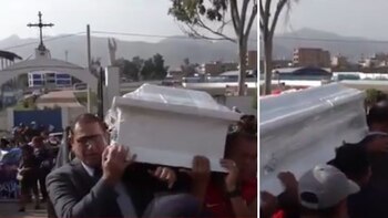 El cuerpo de la niña