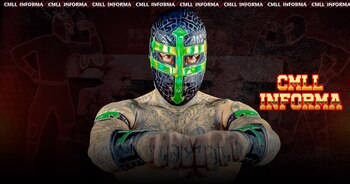 Durante el noticiero del CMLL