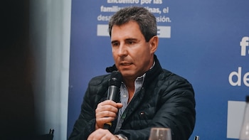 Maximo Kirchner y Sergio Uñac