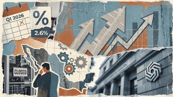 Desempleo en México sube a 2.6 % en el primer trimestre de 2026, CDMX registra la tasa más alta