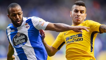 Un partido entre el Atlético