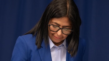 Delcy Rodríguez vuelve a Venezuela "contenta" tras hablar en la ONU y reunirse con Trump: "Misión cumplida"
