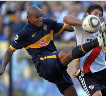 En el Superclásico que disputó,