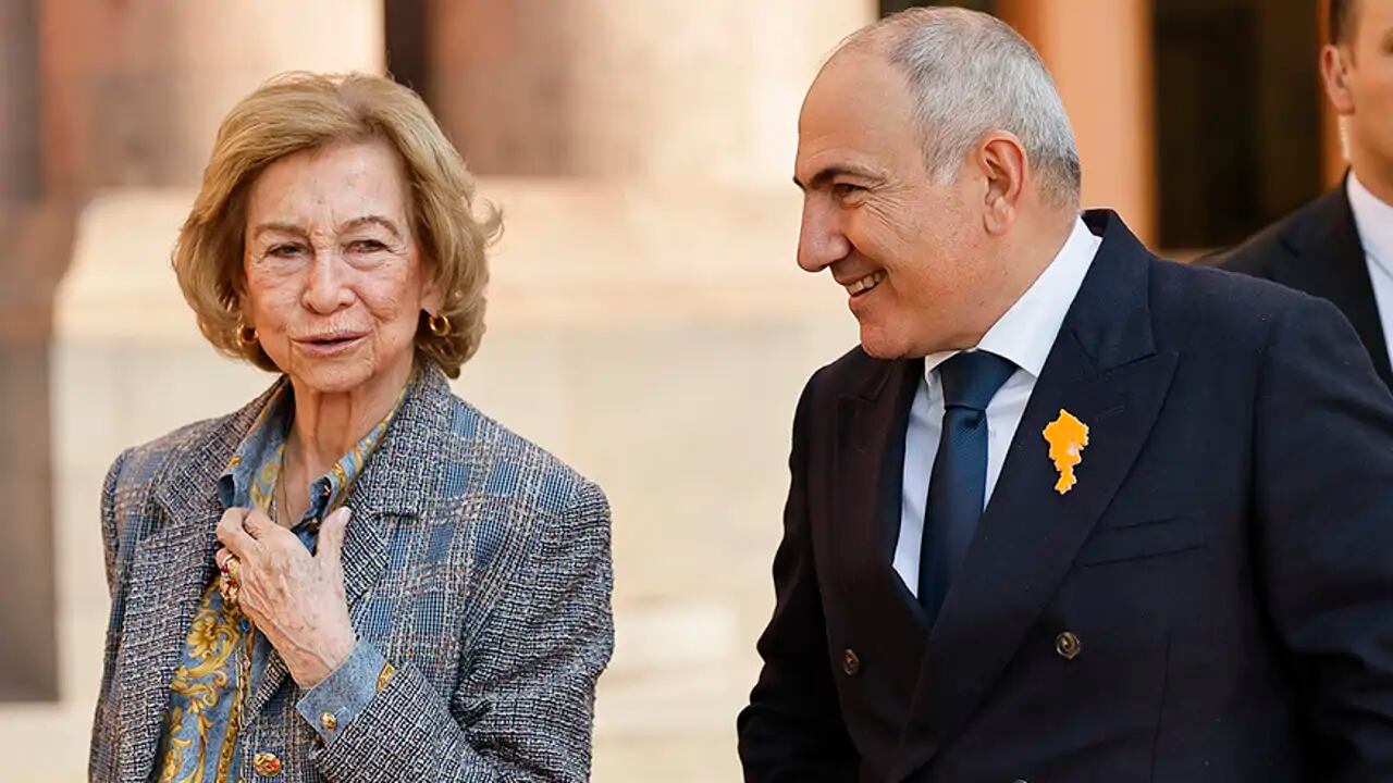 La reina Sofía viaja a Armenia. (Gobierno de Armenia)