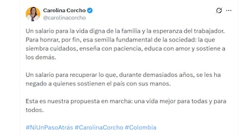 La exministra de Salud Carolina