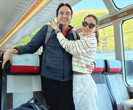 La divertida historia detrás del inicio de la relación entre Dianita Ospina y Nicolás Gómez: de triángulo amoroso a matrimonio viral - crédito @dianitaov/IG