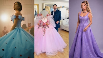 Ángela Aguilar, Lupita Jones y las artistas que ha vestido Felipe Alvarado, diseñador del vestido de Mariana Ochoa