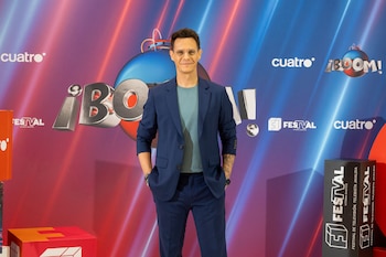 Christian Gálvez en la presentación