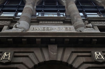 El logotipo del Banco de