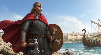 Sigurd I de Noruega lideró