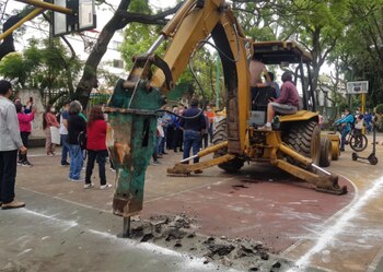 Cientos de vecinos se reunieron