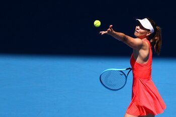 Sharapova, en la derrota ante