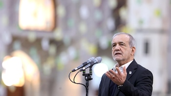 El presidente de Irán acusa