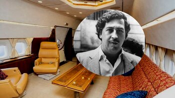 Avión que perteneció a Pablo