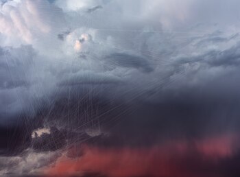 "CLOUD #135 Hough Lines", de