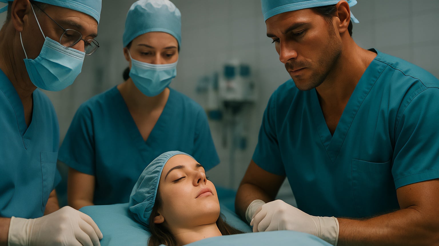 Médicos que atienden a su paciente en camilla. (Imagen Ilustrativa Infobae)