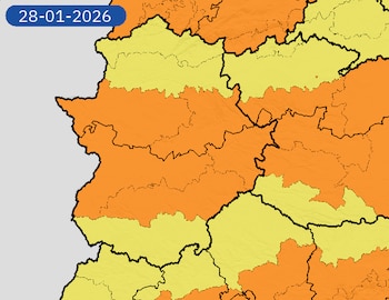 Avisos 28 de enero Extremadura: