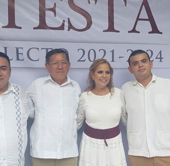 Los hijos, pareja y nuera