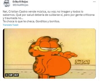 Los internautas compararon a uno