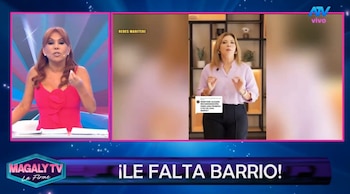 Magaly Medina critica a Maritere Braschi tras comentario sobre Lima Norte: “¿Cómo va a decir que no es agradable?”. Captura: Magaly TV La Firme.