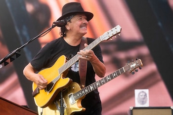 Carlos Santana heredó el talento