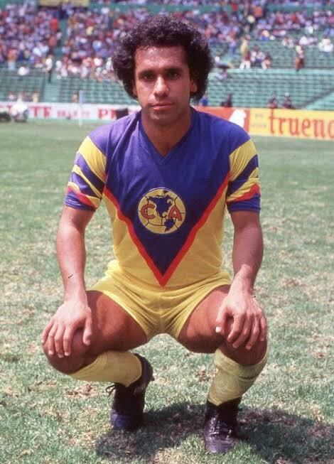 Cristóbal Ortega en su trayectoria como futbolista de las Águilas.
Foto: X/Club América